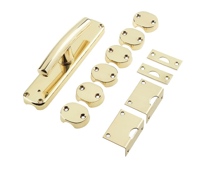 Jedo JV633 Espagnolette Bolts Polished Brass