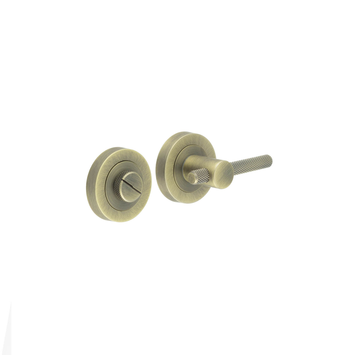 Jedo Bari Knurled Turns & Releases Antique Brass