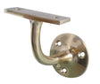 Jedo Solid Brass Handrail Brackets 64mm Polished Brass