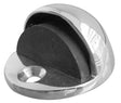 Jedo Oval Floor Mounted Door Stop 46x26mm Polished Chrome