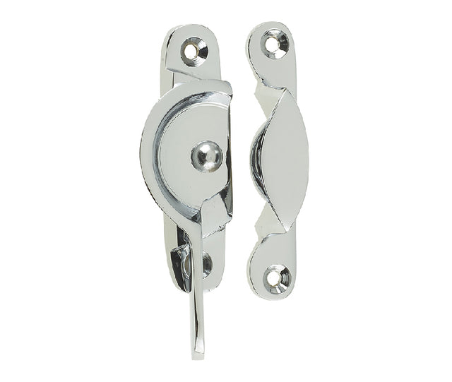 Jedo Narrow Fitch Fasteners 65mm Polished Chrome