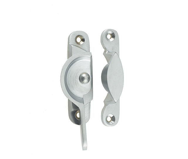 Jedo Narrow Fitch Fasteners 65mm Satin Chrome