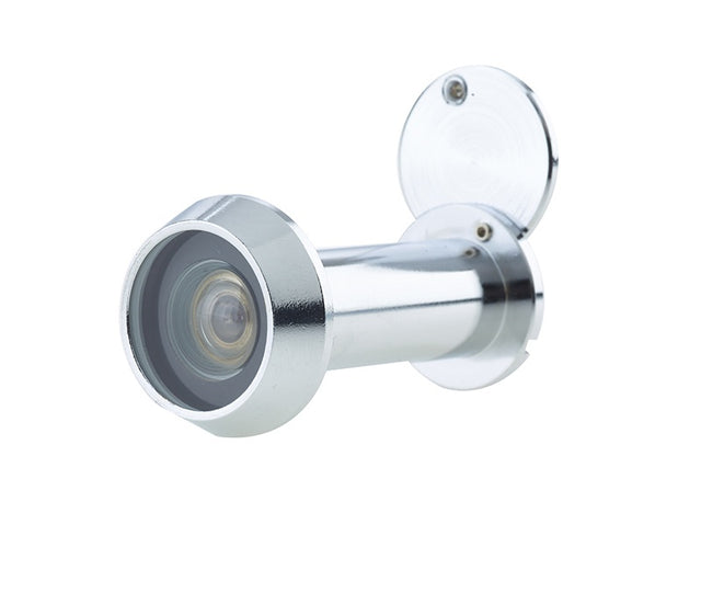 Jedo 180 Degree Door Viewers to Fit 35-55mm Doors FD30/60 C/W Intumescent Polished Chrome