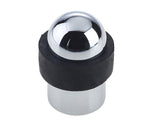 Jedo Dome Topped Floor Mounted Door Stop 48x28mm Polished Chrome
