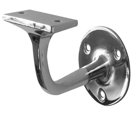 Jedo Zinc Handrail Brackets 63mm Polished Chrome