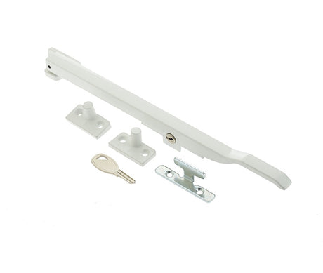 Modern Lockable Casement Stays 250mm White