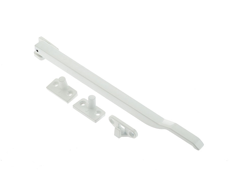 Modern Non Lockable Casement Stays 250mm White