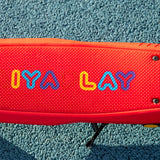 HOMCOM Foldable Electric Scooter, with LED Headlights, for Ages 7-14 Years, Red