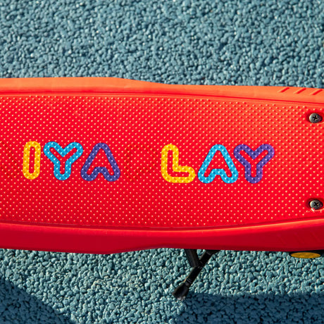 HOMCOM Foldable Electric Scooter, with LED Headlights, for Ages 7-14 Years, Red