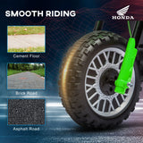 HOMCOM 6V Kids Motorbike, Three-Wheel Kids Electric Bike with Horn, Startup Sound for Ages 18-36 Months - Green