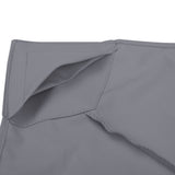 Outsunny 3(m) Gazebo Top Cover Double Tier Canopy Replacement Pavilion Roof Deep Grey