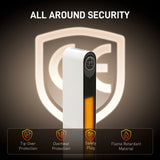 HOMCOM 2000W Ceramic Electric Heater with Fan, Timer, Oscillation - White