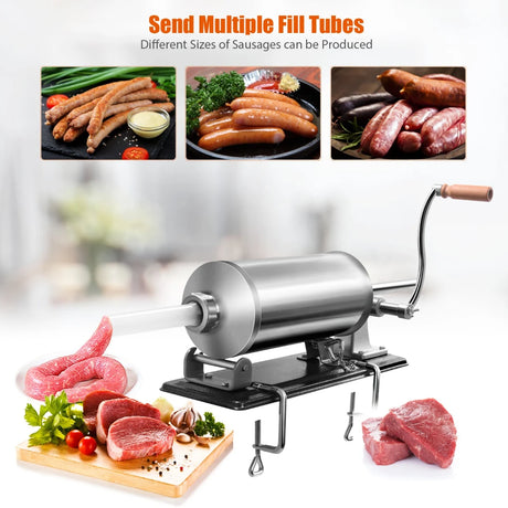 4.8L Sausage Stuffer Maker Meat Filler Machine