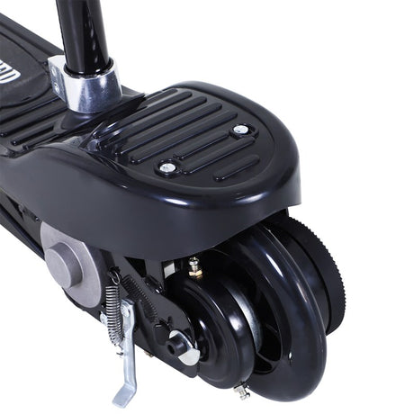 HOMCOM Outdoor Ride On Powered Scooter 120W Motor Bike 2 x 12V Battery - Black