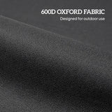 Outsunny 8 Pack Gazebo Sand Weights Bags, 40 kg 600D Heavy Duty Sand Bags Sandbags for Canopy Tent Legs, Without Sand, Black
