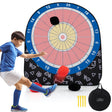 Foldable and Portable Large Dart Board for Kids-Black
