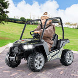 24V Kids Ride-on Car with 3 Adjustable Speeds-Camouflage
