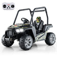 24V Kids Ride-on Car with 3 Adjustable Speeds-Camouflage