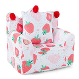 Kids Sofa Chair Foam Filled Armchair with  Extra Padded Pillow-Pink