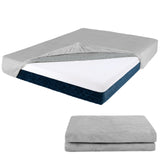 Twin/Queen/King Size Luxury Super Soft Velvet Mattress Protector-King Size