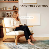 HOMCOM Wifi Smart Electric Heater, Far Infrared, Wall Mounted - 520W