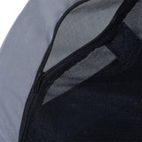 PawHut Steel Dog Bike Trailer Pet Cart Carrier for Bicycle Kit Water Resistant with Hitch Coupler Travel Grey and Black