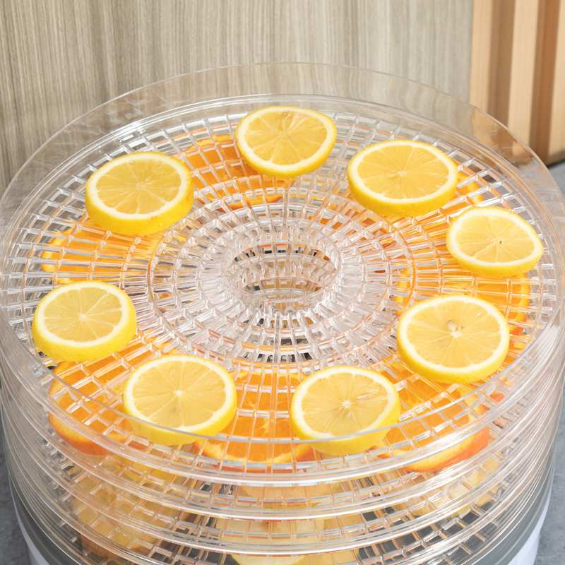 HOMCOM 5 Tier Food Dehydrator, 245W Food Dryer Machine with Adjustable Temperature Control for Drying Fruit, Meat, Vegetable, Jerky and Pet Treat, White