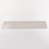 KICKPLATE 750 X 150 X 1.2MM C/W SCREWS - SATIN STAINLESS STEEL - EACH