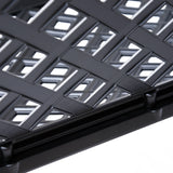 Outsunny Garden Bench, Cast Aluminium, 107Lx58Wx85H cm-Black