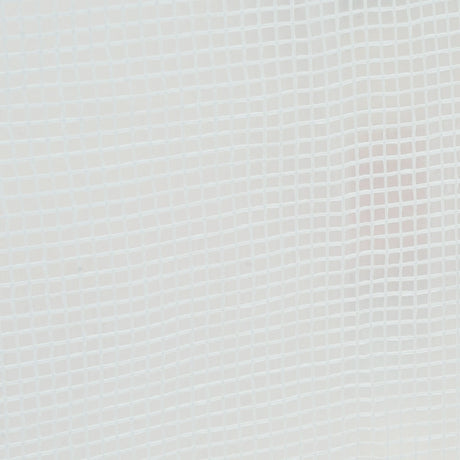 Outsunny 4.5 x 2 x 2 m Polytunnel Greenhouse, Walk-in Green House for Garden with Mesh Windows, Galvanised Steel Frame, White