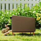 PawHut Water-Resistant Rabbit Hutch Cover for X-D2-0047 and Similar Models, 43 x 52 x 37cm, Brown