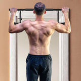 SPORTNOW Pull-Up Bar, No-Drilling Chin-Up Bar, Push-Up Stand with Resistance Bands, Padded Handles for Home Gym Exercise