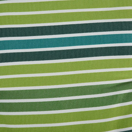Outsunny Polyester Set Of 2 Swing Chair Cushion Green Stripes