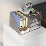 Vinsetto 3-Drawer Filing Cabinet with Lock, Mobile Steel File Cabinet for A4, Legal and Letter Size, Under Desk Drawers with Pre-Assembled Body for Home Office, 37 x 43.5 x 60 cm, White