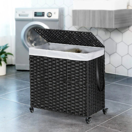 Laundry Hamper with Lid for Bathroom/Bedroom