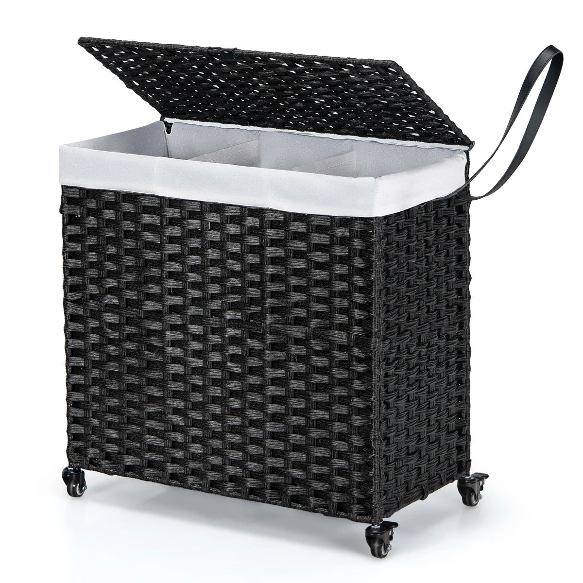 Laundry Hamper with Lid for Bathroom/Bedroom