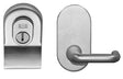 CYLINDER PULL & DISABLED TURN TO SUIT MORTICE CYLINDER NIGHTLATCH - SATIN CHROME - EACH