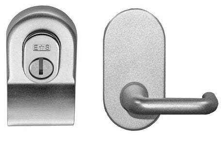 CYLINDER PULL & DISABLED TURN TO SUIT MORTICE CYLINDER NIGHTLATCH - SATIN CHROME - EACH