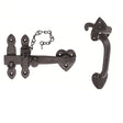 THUMB LATCH SET - BLACK ANTIQUE - 200MM - EACH