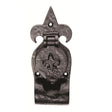 FLEUR DE LYS CYLINDER PULL - BLACK ANTIQUE - 144 X 63 - EACH