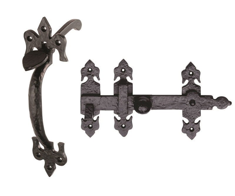 8 SUFFOLK LATCH - BLACK ANTIQUE - 203 mm - EACH