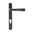 NARROW PLATE - STRAIGHT LEVER FURNITURE - BLACK ANTIQUE - 218MM X 29MM - PAIR