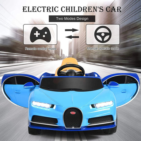 12V Kids Licensed Battery Powered Vehicle with Remote Control-Navy