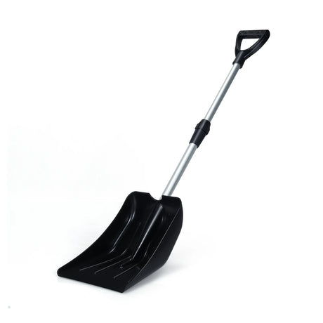 Adjustable snow shovel made of aluminum