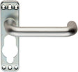 19MM DIA SAFETY LEVER ON INNER PLATE - SATIN ANODISED ALUMINIUM - PAIR