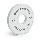 Fractional Bumper Plates 2 x 0.5kg