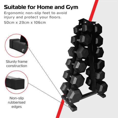 Dumbbell Weight Rack 6 Rack