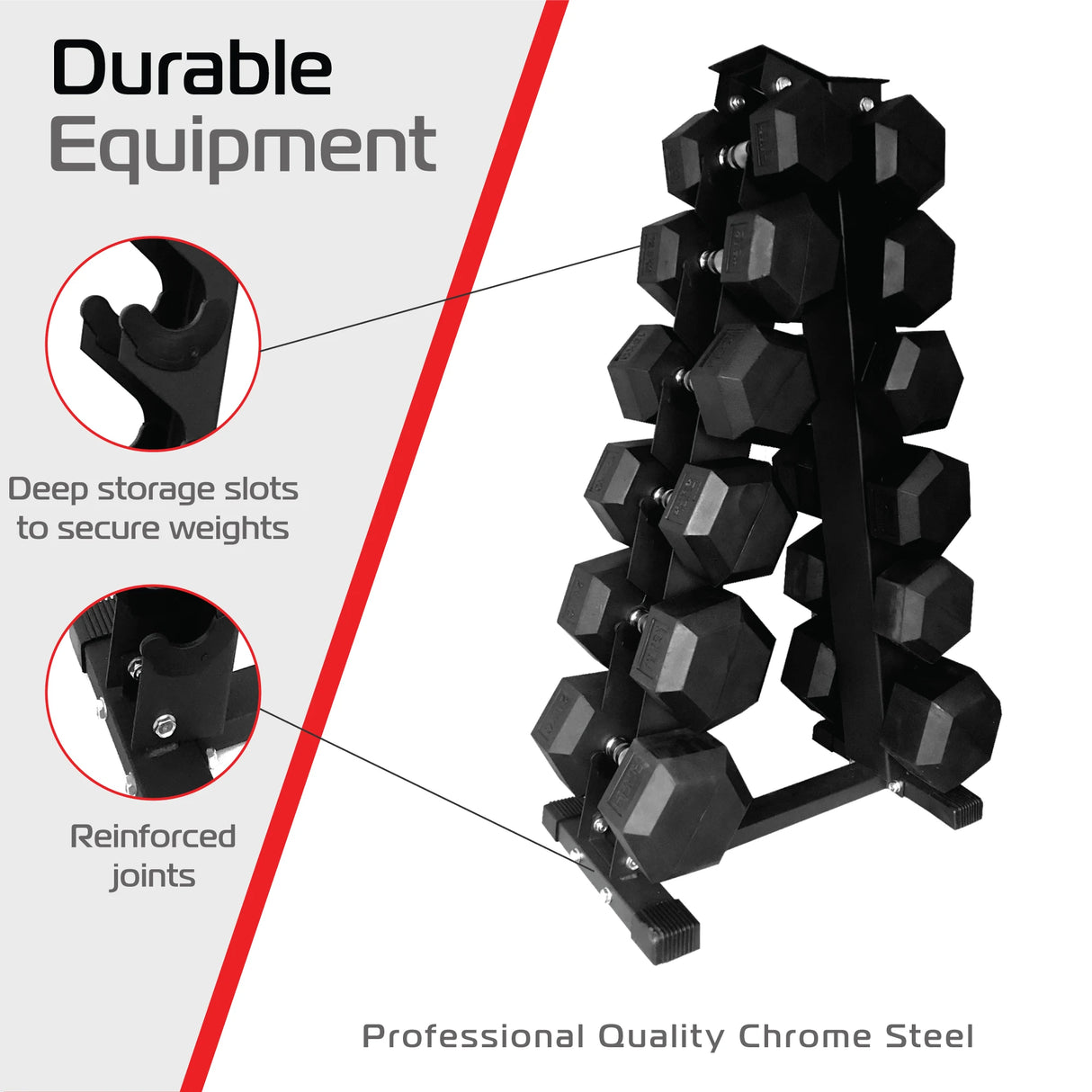 Dumbbell Weight Rack 6 Rack