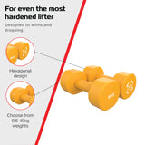 2 x 6KG Neoprene dumbbells