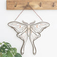 Luna Moth Hanging Sign